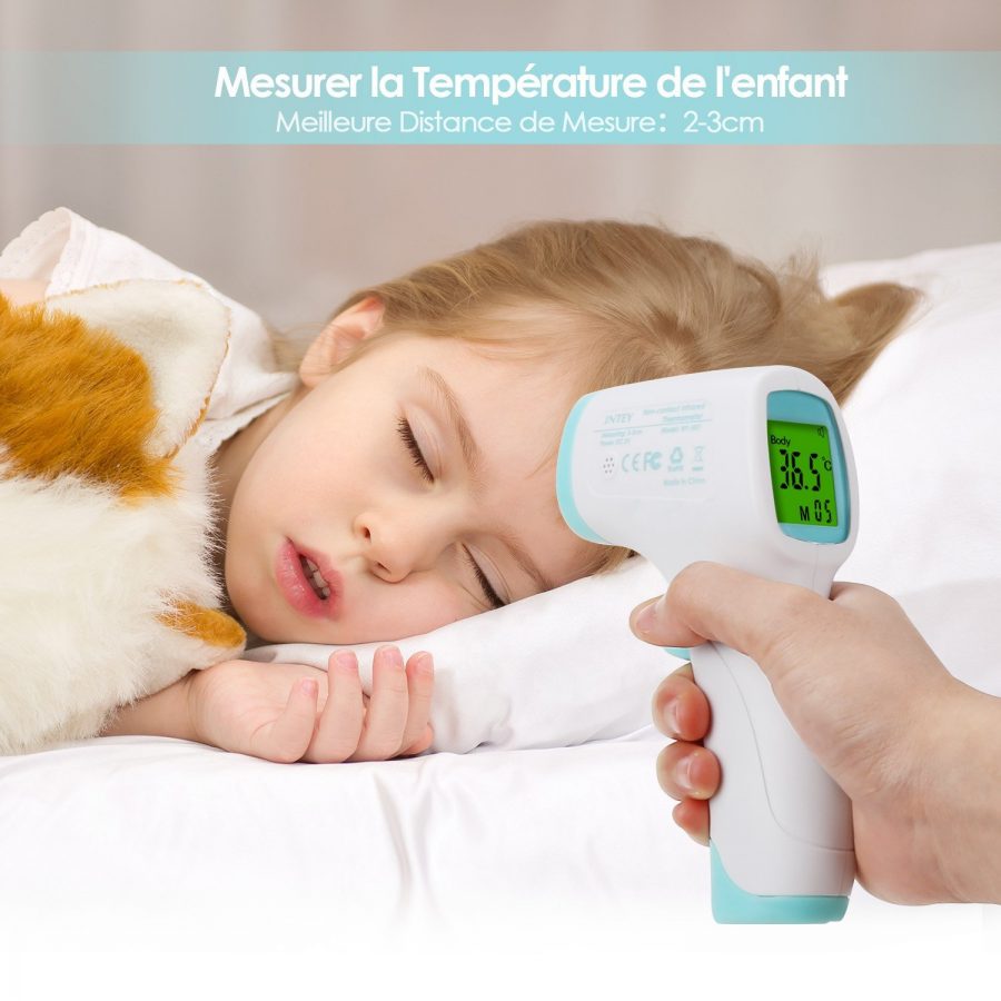 Pourquoi utiliser un thermomètre frontal pour son bébé ?